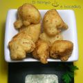 Rebozaditos de coliflor y ali-oli
