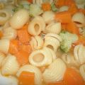 Sopa de brócoli y zanahoria