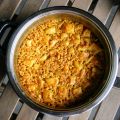 ARROZ CON SEPIA Y CALDO DE BOTE