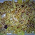 ENSALADA CON VINAGRE DE FRAMBUESAS