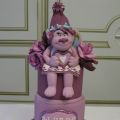 PURPLE DAY (TARTA DECORADA MINIONS)