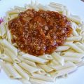 Macarrones a la boloñesa