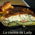 Quiché de Espinacas y Jamón