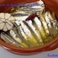 Cazuela de boquerones al ajillo picantes