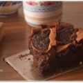Brownie de oreos.