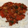 Arroz rápido con verduras y curry