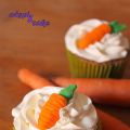 Cupcakes básicos de zanahoria