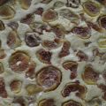 Quiche de higos y queso de cabra