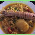 ARROZ CALDOSO DE SEPIA Y COLIFLOR