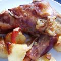 Paletilla de cordero al horno con patatas