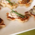 Blinis de trigo sarraceno con caviar vegano,[...]
