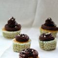 Cupcakes de avena y chocolate