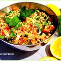 Tabule de trigo bulgor