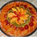 Tarta de frutas de verano