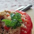 Tomates rellenos de quinoa, nueces, manzana y[...]