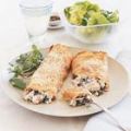Canelones de espinaca y ricotta