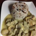 Estofado de ternera con guarnición de arroz