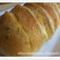 Pan de ajo casero