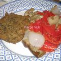 Filete de seitán con escalibada
