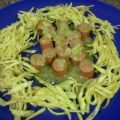SALCHICHAS EN SALSA DE CERVEZA