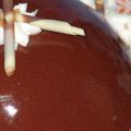 Glaseado de chocolate brillante