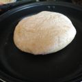 Pan de pita con levadura
