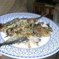 Caballas al horno