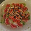 Ensalada de cangrejo y pomelo