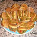 Mini Paninis rellenos de verdura: