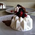 PANNA COTTA CON CHOCOLATE Y FRUTOS ROJOS