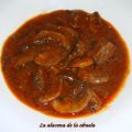 CHAMPIÑONES EN SALSA DE PIMENTÓN