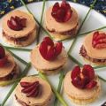 CANAPÉS DE CEREZA DE MILAGRO Y FOIE