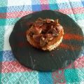 Tosta de menudillos de conejo
