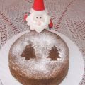 Bizcocho de galletas y chocolate