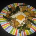 Salteado de patatas y trigueros