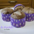 Muffins de chocolate #sinlactosa #sinlacteos