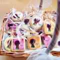 Galletas de boda ramo de lavanda