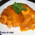 MERLUZA EN SALSA AMERICANA