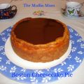 Boston pie cheesecake