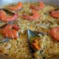 Arroz casero con marisco