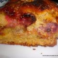 PASTEL DE NATILLAS CON FRESAS Y PERAS