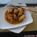 Alitas de pollo agridulces