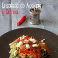 Ensalada de acelgas y quinoa