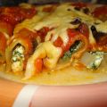 CANELONES DE ESPINACAS Y QUESO FRESCO
