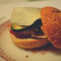 Sandwich de bacalao ahumado al toque de lima