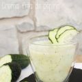Crema fría de pepino y yogur