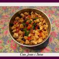 ENSALADA DE POLLO Y GARBANZOS