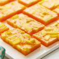 Barritas de naranja y mango