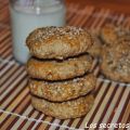 GALLETAS DE AVENA Y SESAMO