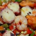 ENSALADA FRESCA DE CABALLA CON CUSCÚS.